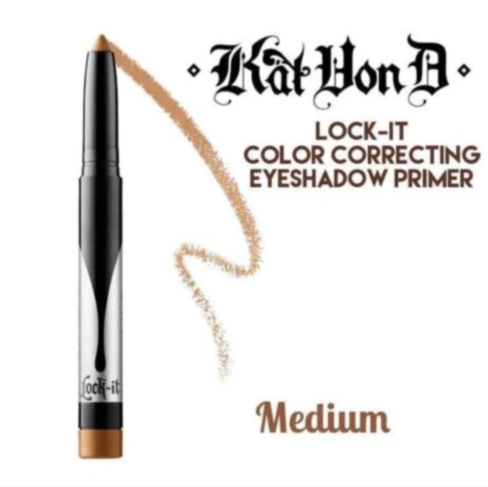 🆕 Medium 🤎 KVD BEAUTY Lock-It Color Correcting Eyeshadow Primer